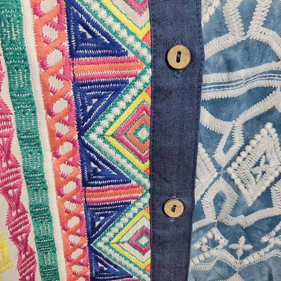 JOHN + MARK Multi Pattern Button Down - Picture 11 of 16